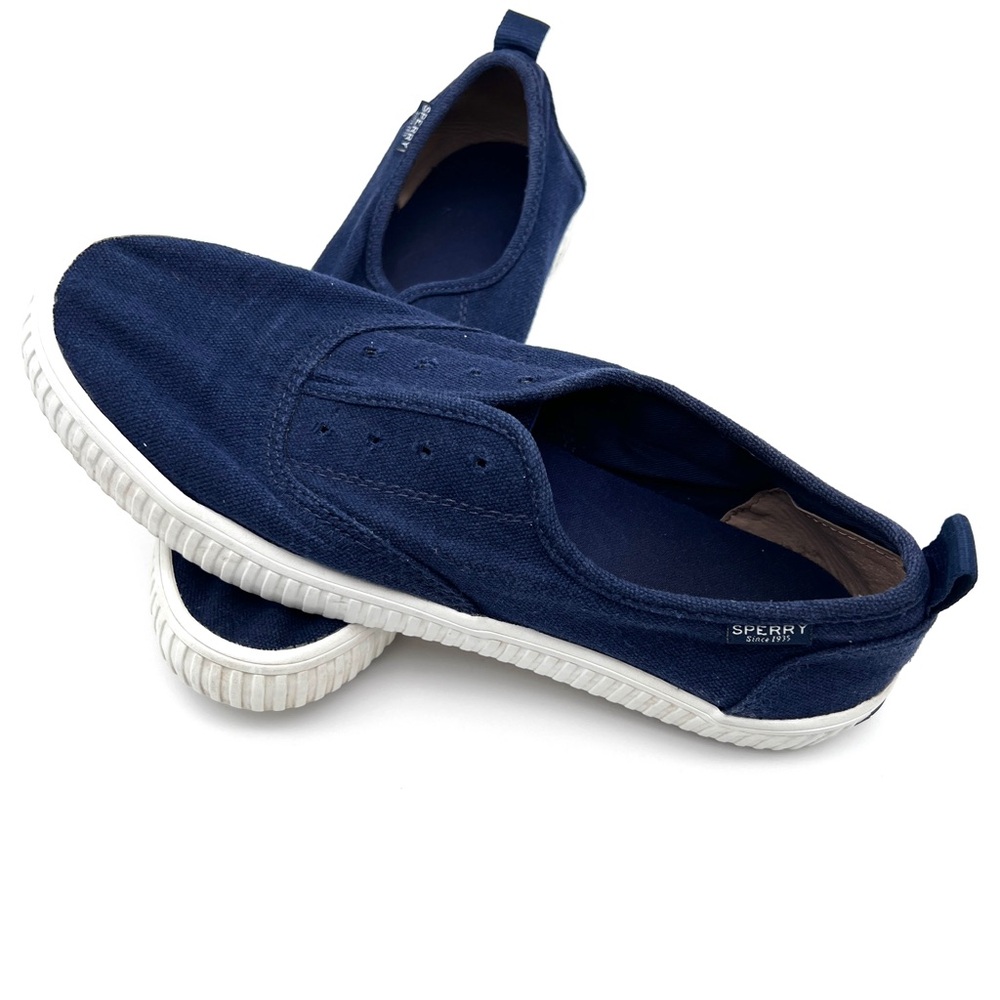 Canvas Sperry Slip On Sneakers